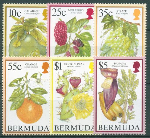 Bermuda-Inseln 1994 Pflanzen Früchte 659/64 I postfrisch