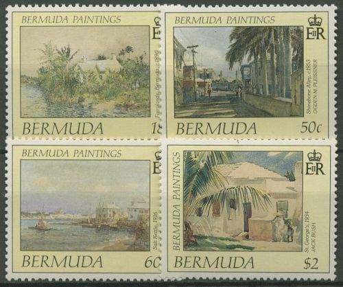 Bermuda-Inseln 1990 Gemälde 573/76 postfrisch
