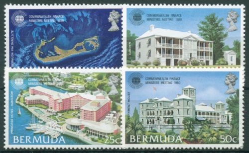 Bermuda-Inseln 1980 Commonwealth Ministertreffen 391/94 postfrisch