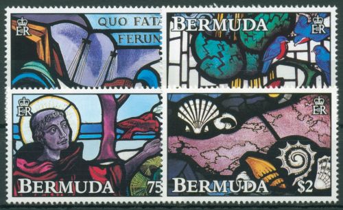 Bermuda-Inseln 1992 Buntglasfenster 617/20 postfrisch
