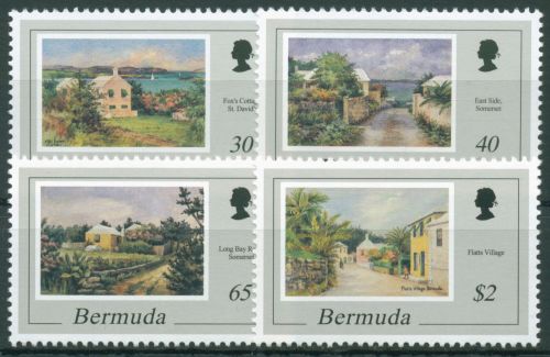 Bermuda-Inseln 1998 Landschaftsgemälde 739/42 postfrisch