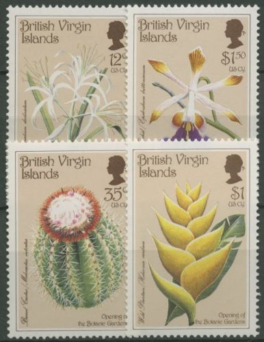 Britische Jungferninseln 1987 Botanischer Garten Pflanzen 598/01 postfrisch