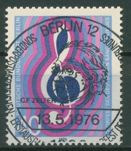 Berlin 1976 Sängerbund Chorfest Violinschlüssel 522 mit TOP ESST Berlin