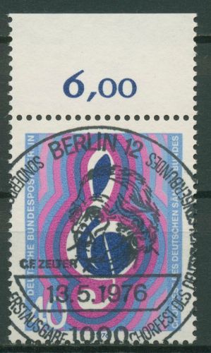 Berlin 1976 Sängerbund Chorfest Violinschlüssel 522 OR mit TOP ESST Berlin