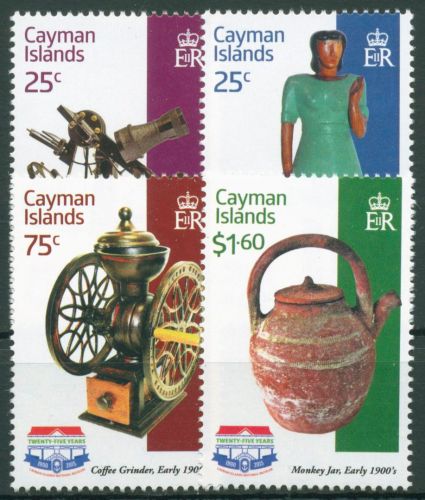 Cayman Islands 2015 Nationalmuseum Kaffeemühle Sextant 1283/86 postfrisch