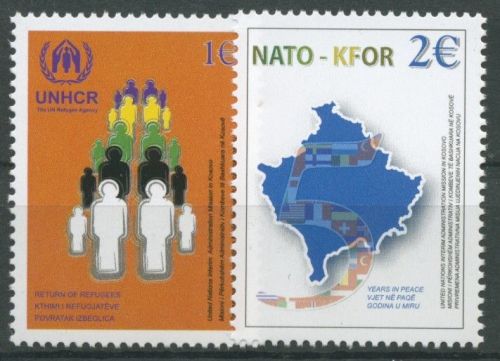 Kosovo (UNMIK) 2004 Rückkehr Flüchtlinge 18/19 postfrisch