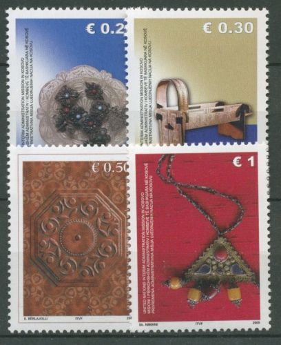 Kosovo (UNMIK) 2005 Kunsthandwerk 31/34 postfrisch