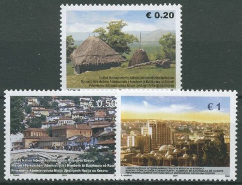 Kosovo (UNMIK) 2005 Traditionelle Siedlungsformen 35/37 postfrisch