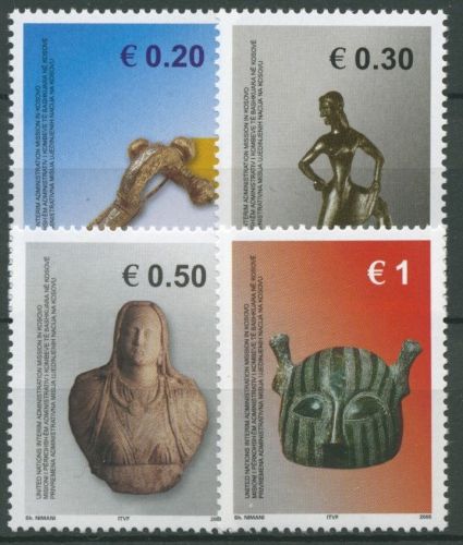 Kosovo (UNMIK) 2005 Archäologische Funde 38/41 postfrisch
