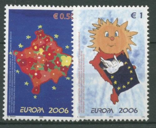 Kosovo (UNMIK) 2006 Europa: Integration 43/44 postfrisch