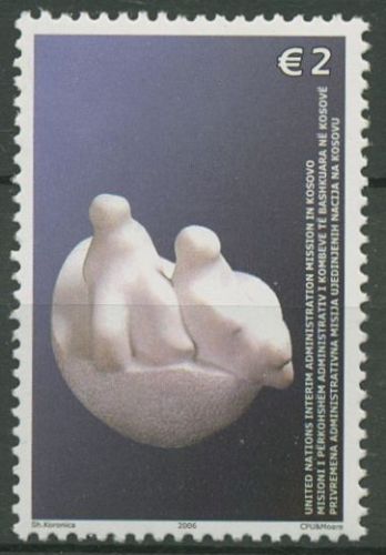 Kosovo (UNMIK) 2006 Kunst: Skulptur "Die Sphäre" 63 postfrisch