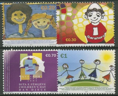 Kosovo (UNMIK) 2007 Int. Tag des Kindes 70/73 postfrisch