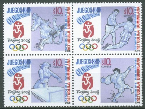 Dominikanische Republik 2008 Olympische Sommerspiele Peking 2139/42 postfrisch