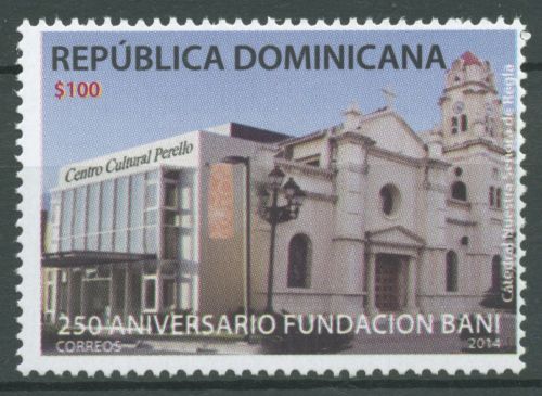 Dominikanische Republik 2015 Stadt Bani Kirche 2433 postfrisch
