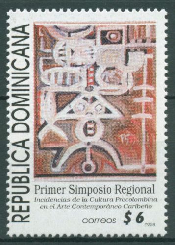 Dominikanische Republik 1998 Kunst Gemälde 1876 postfrisch