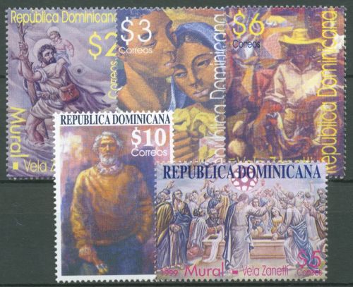 Dominikanische Republik 1999 Kunst Gemälde José Vela Zanetti 1960/64 postfrisch