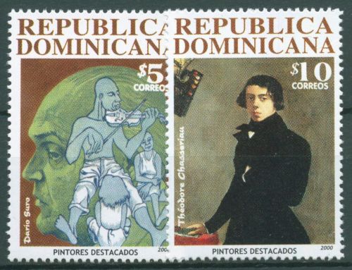 Dominikanische Republik 2000 Kunst Gemälde 2006/07 postfrisch