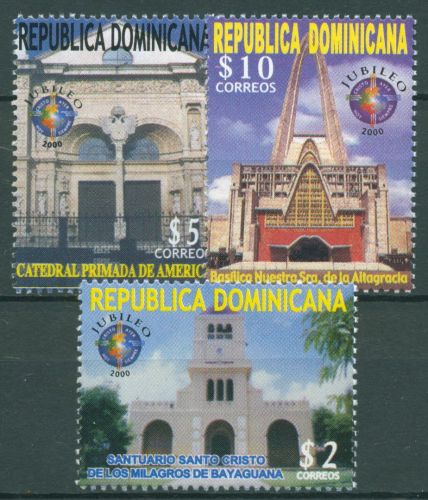 Dominikanische Republik 2000 Heiliges Jahr Kirchen 2014/16 postfrisch