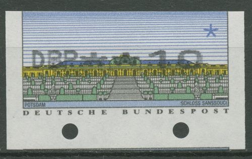 Bund ATM 1993 ATM Werteindruck verschoben + verschnitten ATM 2.2.1 postfrisch