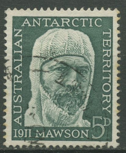 Austral. Antarktis 1961 Expedition 1911 Douglas Mawson 7 gestempelt