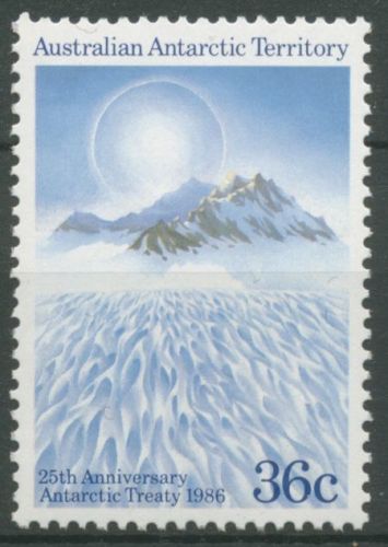 Austral. Antarktis 1983 25 Jahre Antarktisvertrag 73 postfrisch