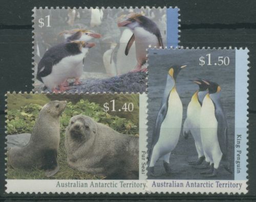Austral. Antarktis 1993 Tiere Pinguine Seebär 95/97 postfrisch