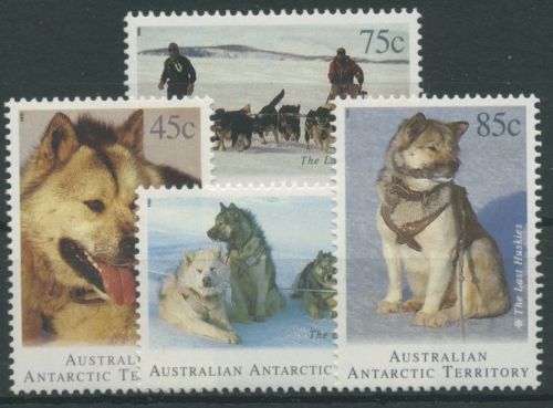 Austral. Antarktis 1994 Entfernung der Schlittenhunde 98/01 postfrisch