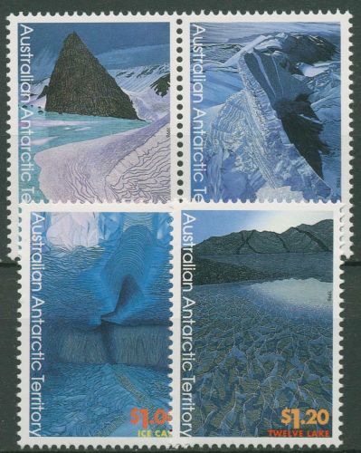 Austral. Antarktis 1996 Landschaften Gemälde 106/09 postfrisch