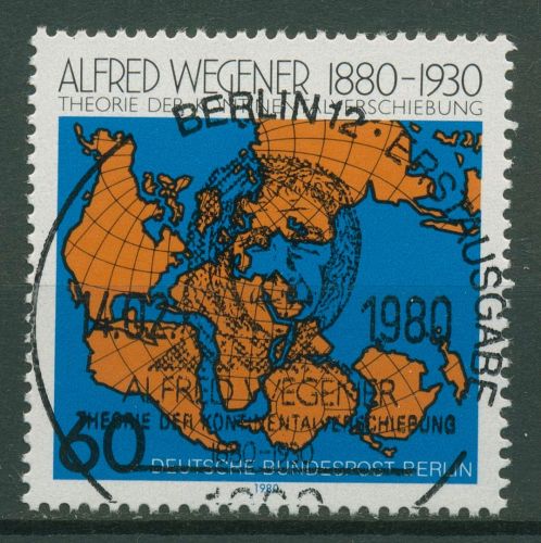 Berlin 1980 Meteorologe Alfred Wegener 616 mit TOP ESST Berlin
