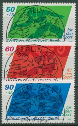 Berlin 1980 Sporthilfe Speer Gewichtheben Wasserball 621/23 mit TOP ESST Berlin
