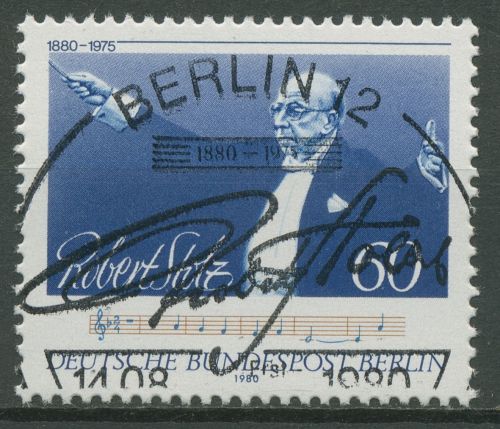 Berlin 1980 Komponist Robert Stolz 627 mit TOP ESST Berlin