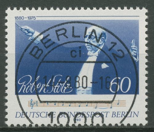 Berlin 1980 Komponist Robert Stolz 627 mit TOP-Stempel Berlin