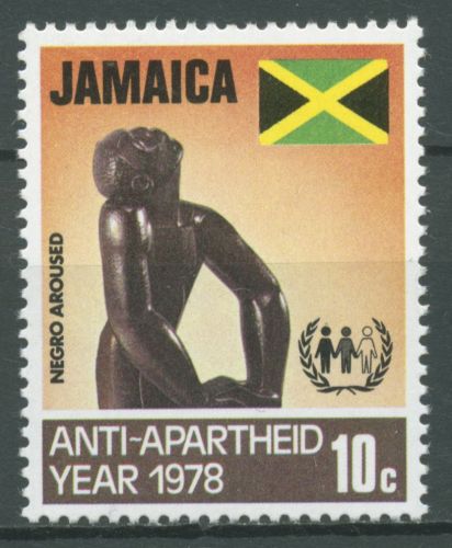 Jamaika 1978 Jahr gegen Rassendiskriminierung Skulptur 450 postfrisch