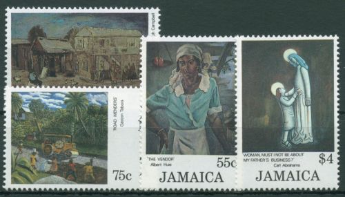 Jamaika 1985 Weihnachten Gemälde 620/23 postfrisch