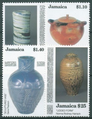 Jamaika 1993 Kunsthandwerk Keramiken 802/05 postfrisch