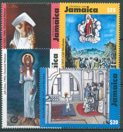 Jamaika 2000 Weihnachten Zeitgenössische Gemälde 971/74 postfrisch