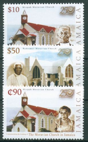 Jamaika 2004 Mährische Kirchen, Persönlichkeiten 1068/70 postfrisch