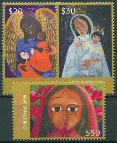 Jamaika 2009 Weihnachten Gemälde 1162/64 postfrisch