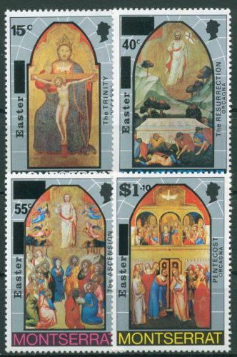 Montserrat 1976 Ostern Flügelaltar 333/36 postfrisch
