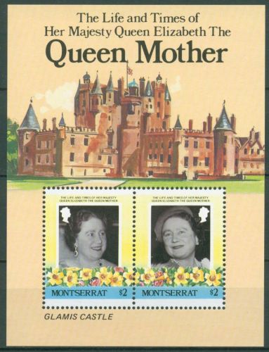 Montserrat 1985 Königinmutter Elisabeth Block 30 postfrisch (C65896)