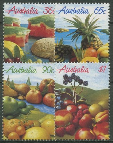 Australien 1987 Einheimische Früchte 1019/22 postfrisch