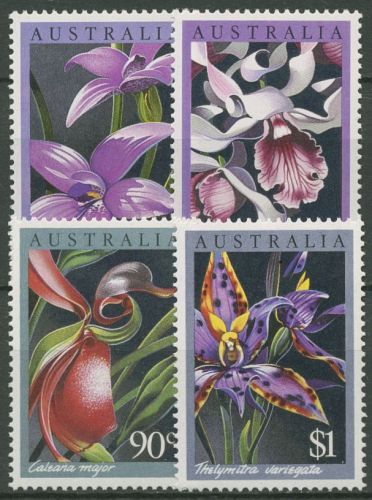 Australien 1986 Orchideen 997/00 postfrisch