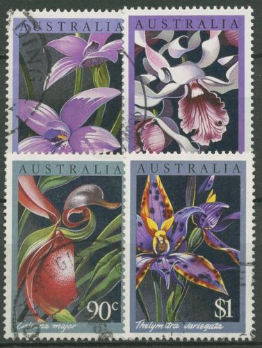 Australien 1986 Orchideen 997/00 gestempelt