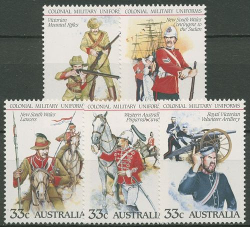 Australien 1985 Uniformen 913/17 postfrisch