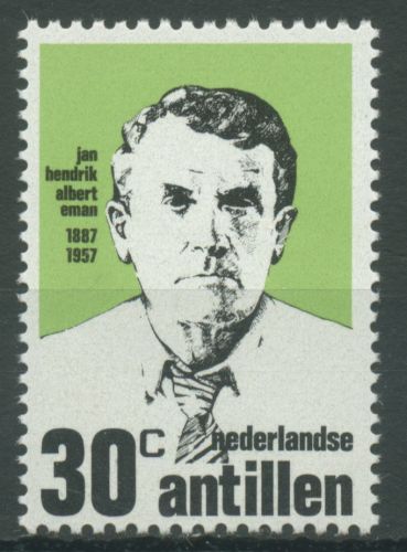 Niederländische Antillen 1973 Politiker Jan Hendrik Albert Eman 273 postfrisch