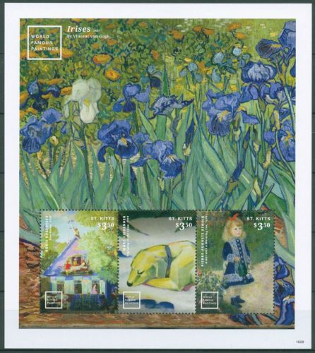 St. Kitts 2016 Gemälde 1566/68 K postfrisch (C65915)