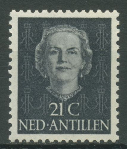 Niederländische Antillen 1950 Freimarken Königin Juliana 19 A mit Falz