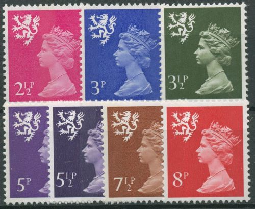 Großbritannien-Schottland 1971 Königin Elisabeth II. 14/20 postfrisch
