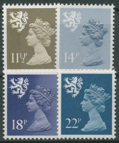 Großbritannien-Schottland 1981 Königin Elisabeth II. 32/35 postfrisch