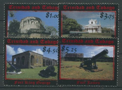 Trinidad und Tobago 2002 Historische Festungen 739/42 postfrisch